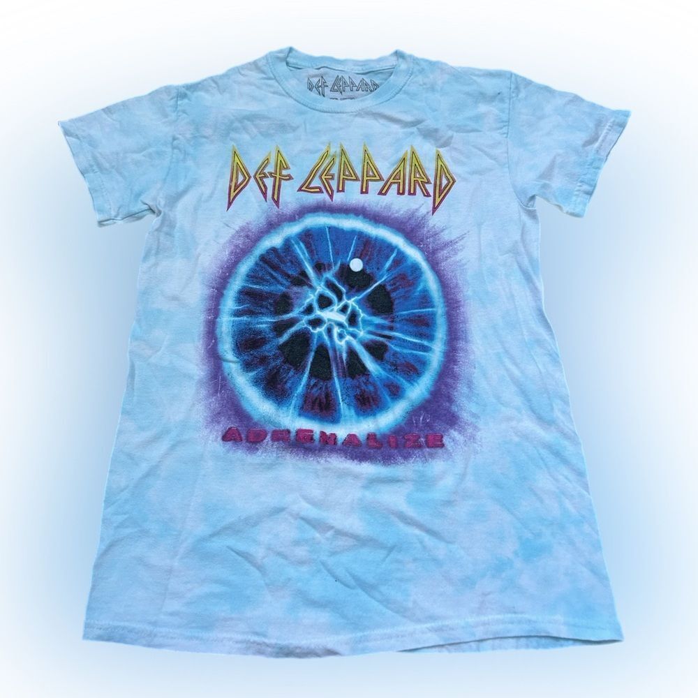 Def Leppard Adrenalize Tie-Dye Band T-shirt